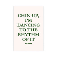 Sam Fender - Chin Up (Green + Off-white)