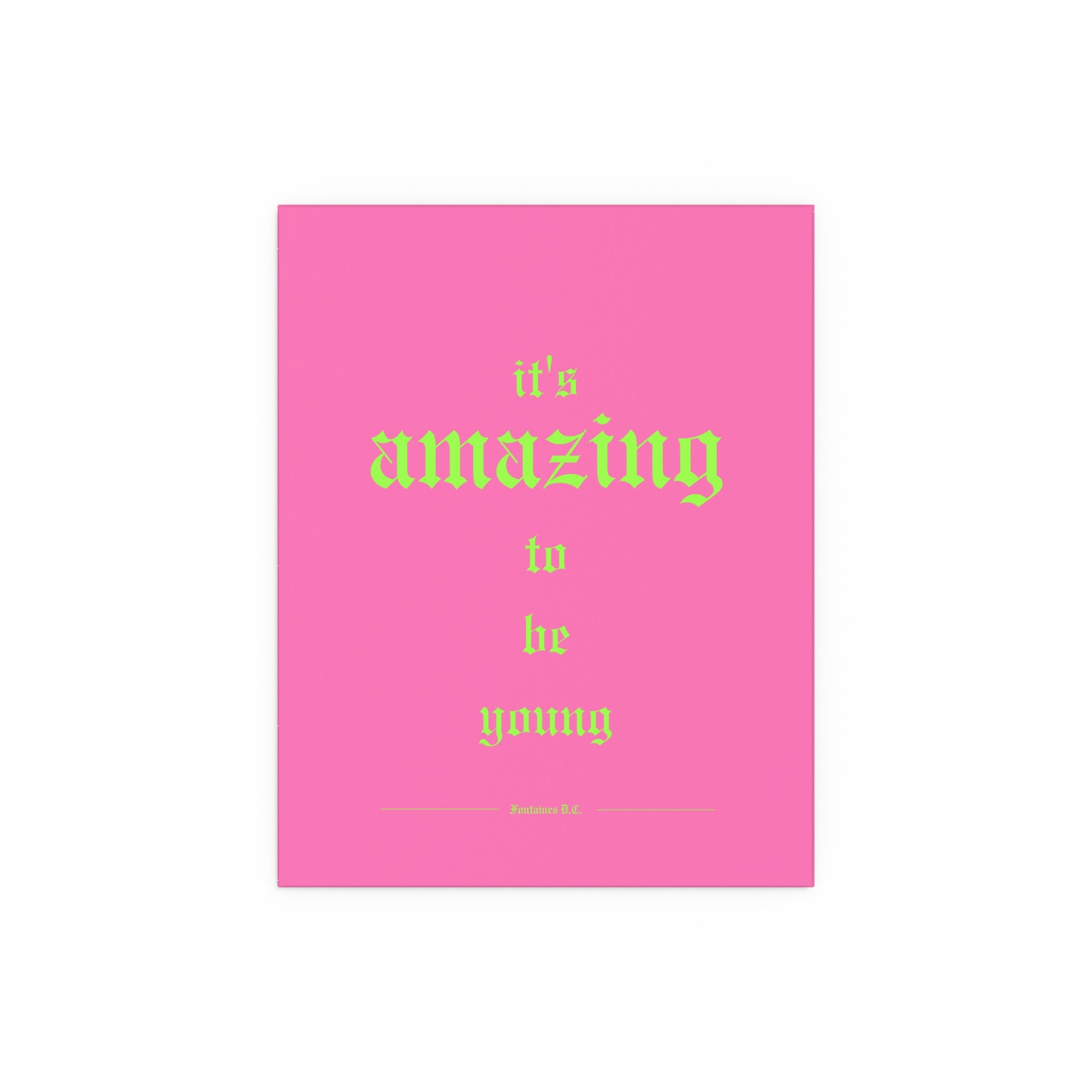 Fontaines DC - It's Amazing To Be Young (Pink)