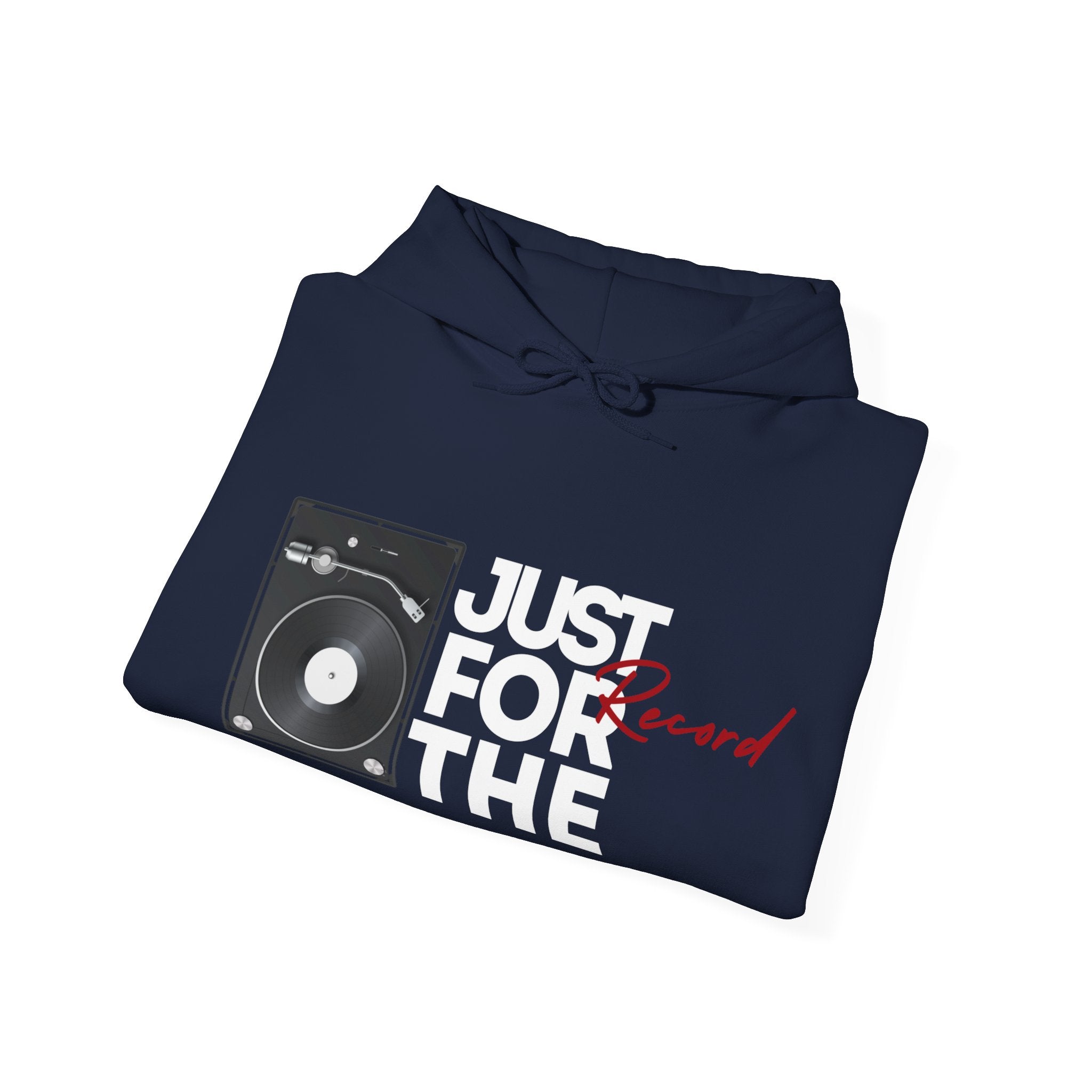 'Just for the Record' Men's Hoodie
