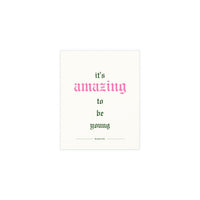 Fontaines DC - It's Amazing To Be Young (Off-white)