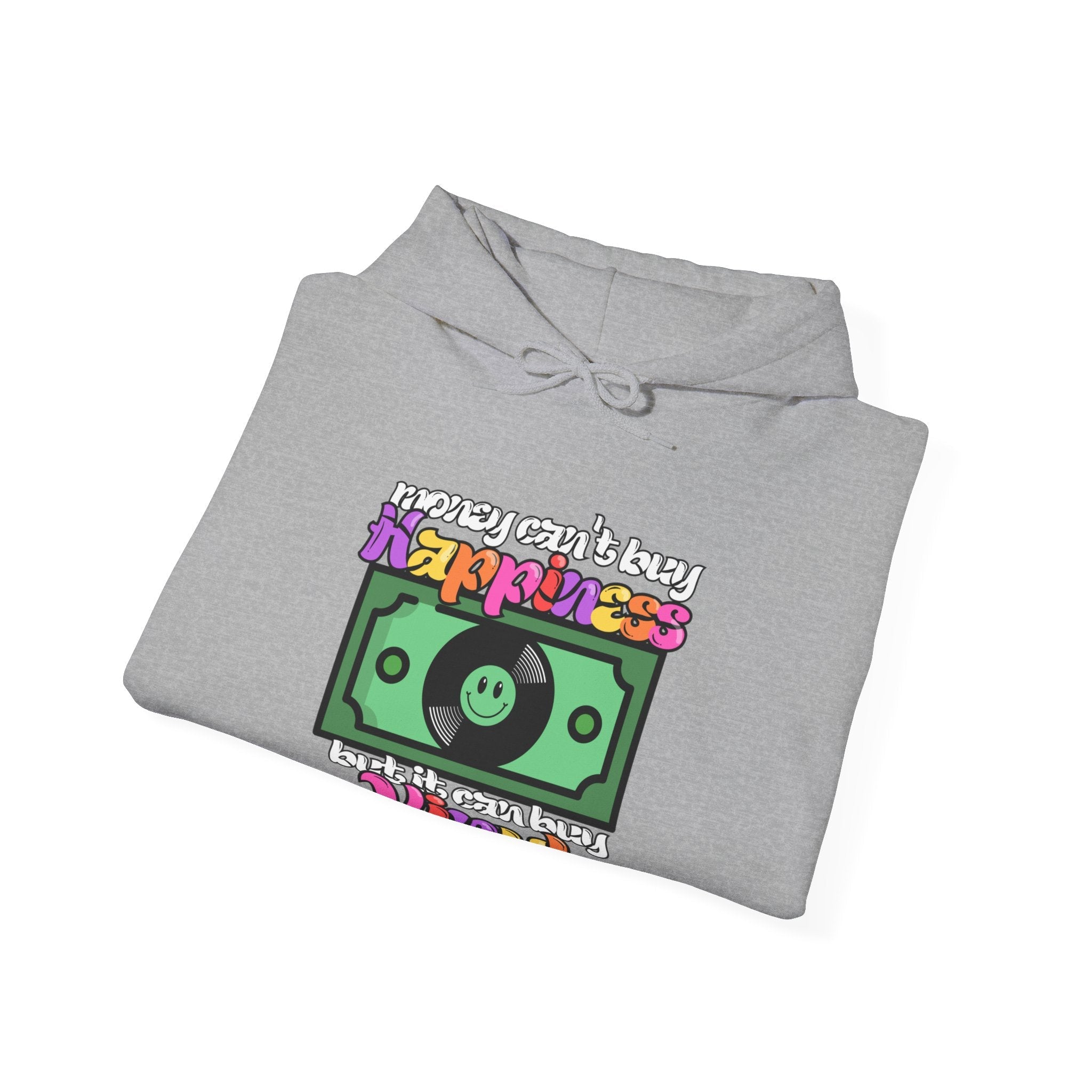 'Money Can't Buy Happiness, But It Can Buy Vinyl' Men's Hoodie