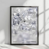 Drake "What A Time To Be Alive" Album Cover Poster - with Complete Tracklist