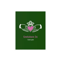 Fontaines DC - I Love You - Irish Claddagh (Green)