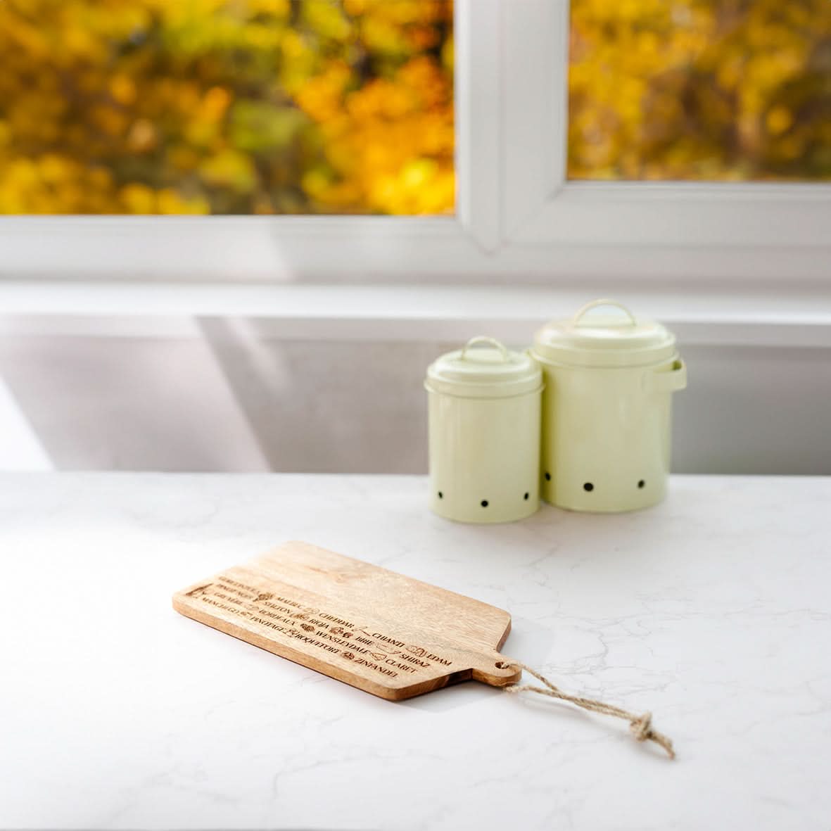 Cheese Board Serving Platter Writing Display Wine Tray