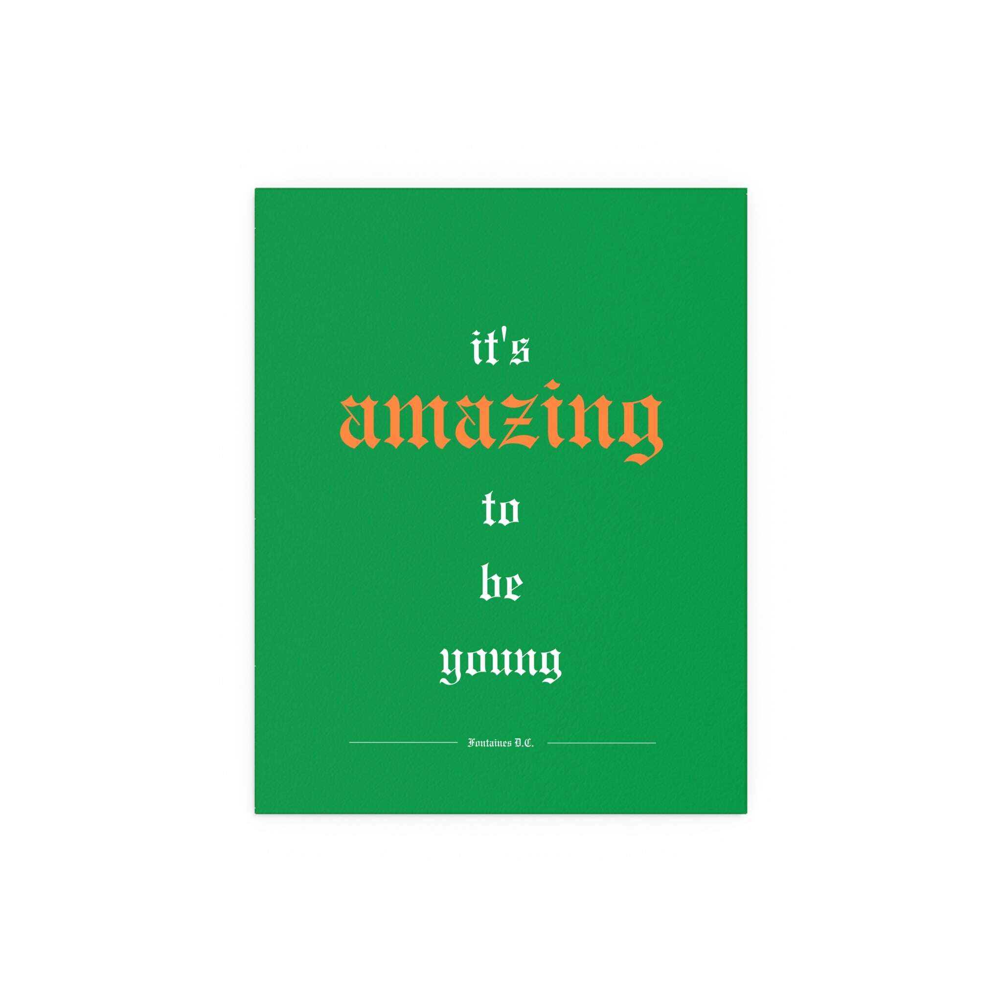 Fontaines DC - It's Amazing To Be Young (Tricolour)