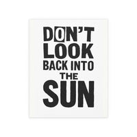 The Libertines - Don't Look Back Into The Sun - White & Black