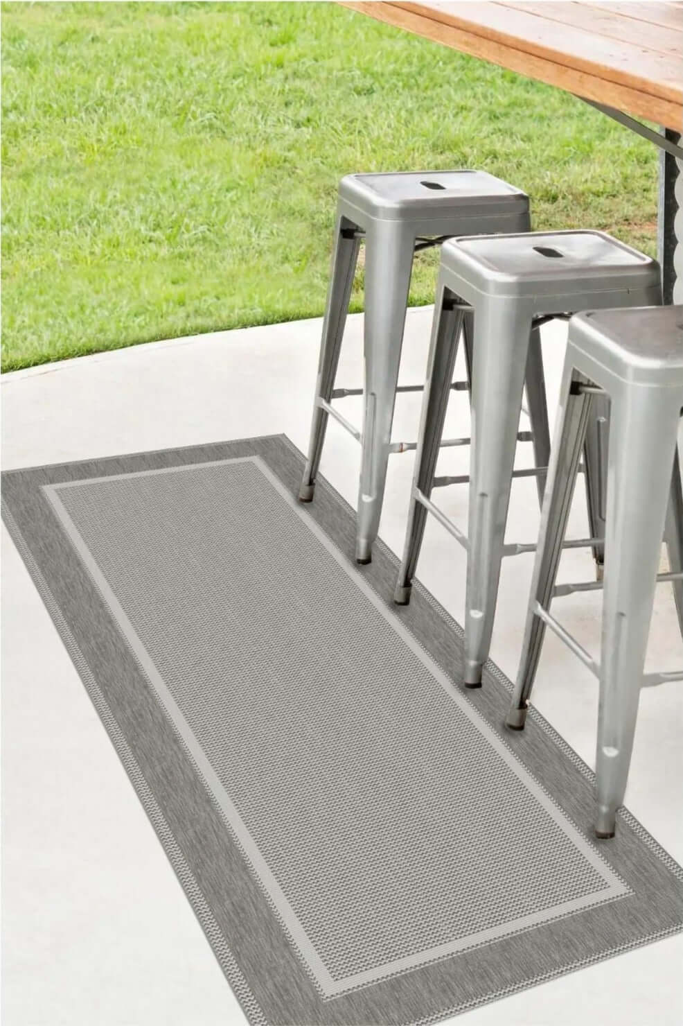 Denver Bordered Indoor/Outdoor Rug | 1589