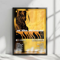 At The Drive-In "Relationship Of Command" Album Cover Poster - with Complete Tracklist