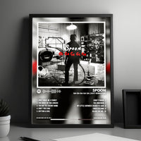 Spoon "Ga Ga Ga Ga Ga" Album Cover Poster - with Complete Tracklist