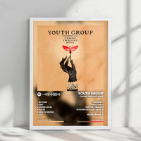 Youth Group "Casino Twilight Dogs" Album Cover Poster - with Complete Tracklist