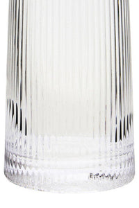 Set of Four Eldon Ribbed Clear Hi Ball Glasses MOB Packagaing