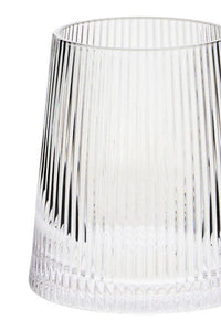 Eldon Set of Four Ribbed Glass Tumblers
