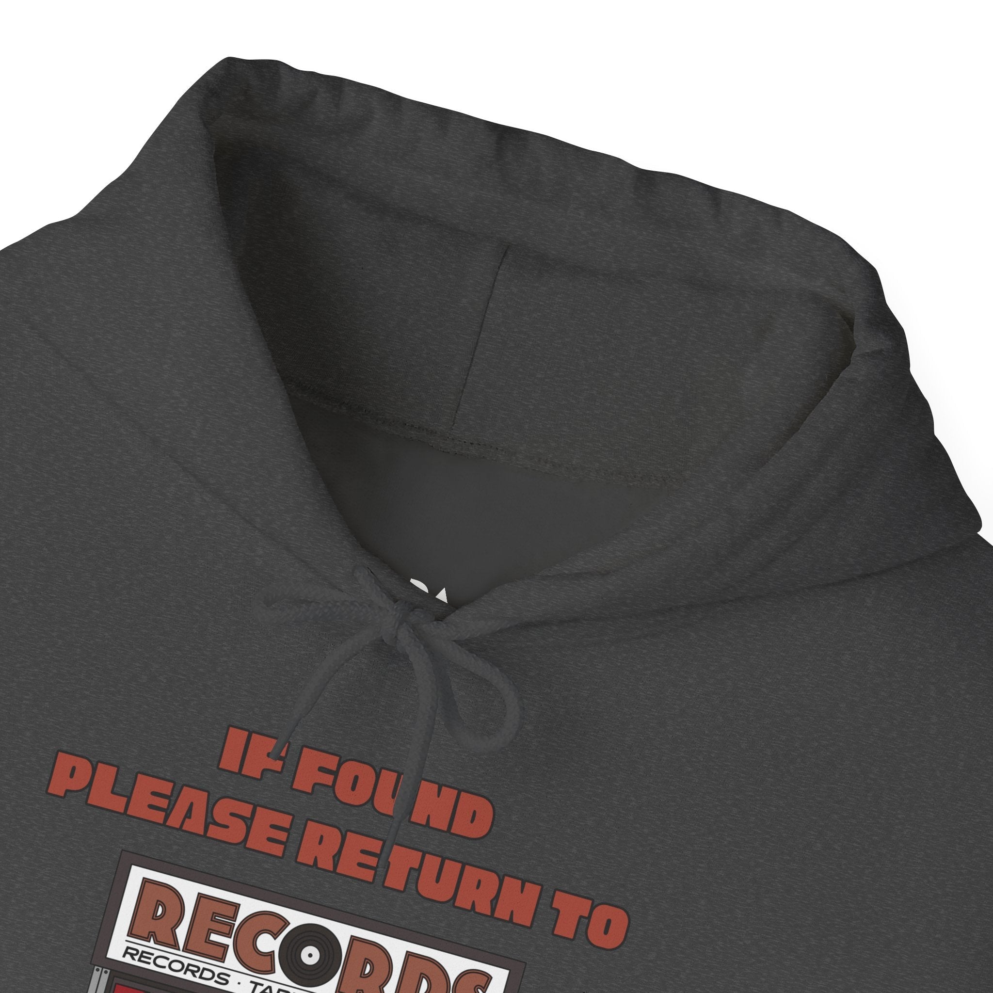'If Found, Please Return to the Record Store' Men's Hoodie