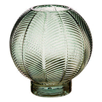 Complements Fern Green Small Glass Vase