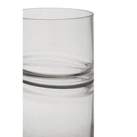 Optik Clear Glass Tall Vase