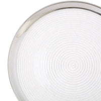 Ida 32cm Embossed Coupe Charger Plate
