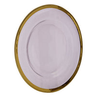Ida 27cm Dinner Plate With Gold Rim