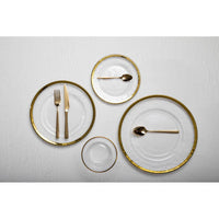Ida 27cm Dinner Plate With Gold Rim