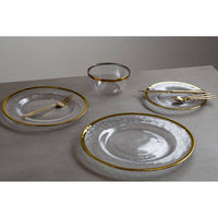 Ida 27cm Dinner Plate With Gold Rim