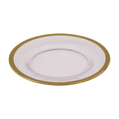 Ida 21cm Side Plate With Gold Rim