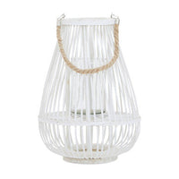Lentigo Small White Bamboo Lantern