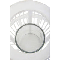 Lentigo Small White Bamboo Lantern