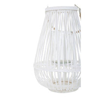 Lentigo Small White Bamboo Lantern
