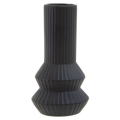 Fabia Black Vase