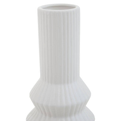 Fabia White Vase