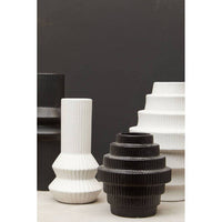 Fabia Black Small Vase
