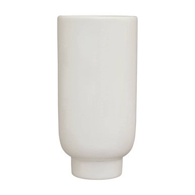 Viso Large Black And White Face Vase