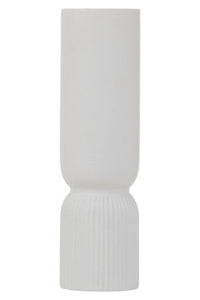 Fia White Vase