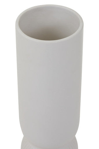 Fia White Vase