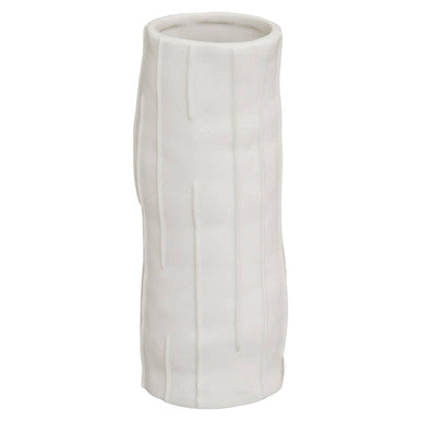 Fara White Small Vase