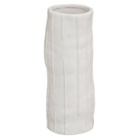 Fara White Small Vase
