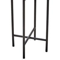 Trosa Small White And Black Floor Standing Planter