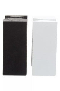Broc Set Of Two Black And White Bookends