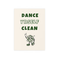 LCD Soundsystem - Dance Yrself Clean (Off-white + Green)