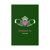 Fontaines DC - I Love You - Irish Claddagh (Green)