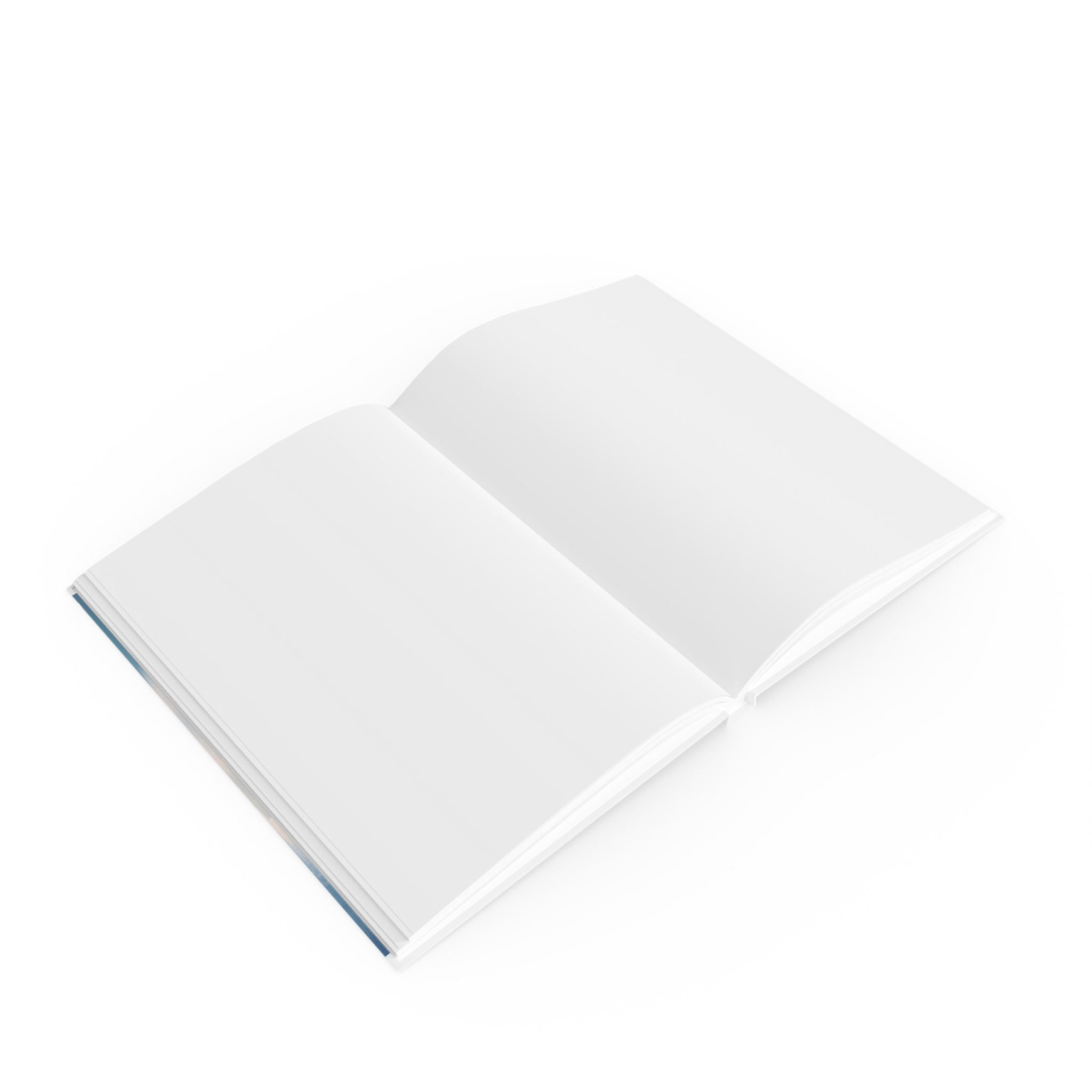 Serene Snowfall A5 Hardcover Journal – Tranquil Winter Design for Thoughtful Writing
