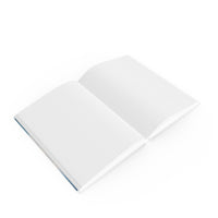 Serene Snowfall A5 Hardcover Journal – Tranquil Winter Design for Thoughtful Writing
