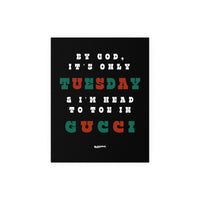 Blossoms - I Like Your Look (Black + Green + Red)