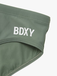 The Atmos Swimbrief | Army Green