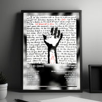 Stars "Set Yourself on Fire" Album Cover Poster - with Complete Tracklist