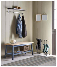 Stockholm Grey/Clay Washable Mat for Stylish Home Safety