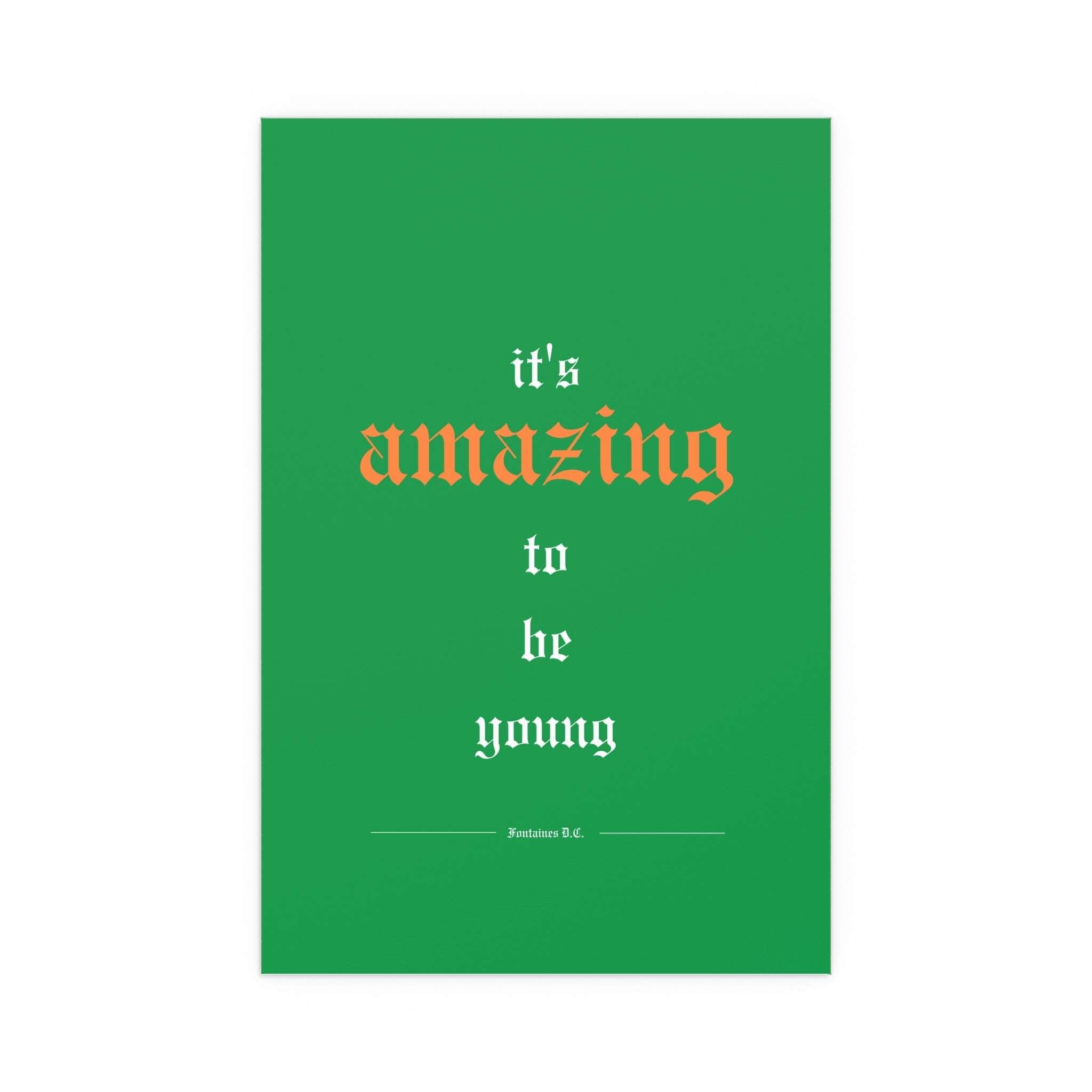 Fontaines DC - It's Amazing To Be Young (Tricolour)