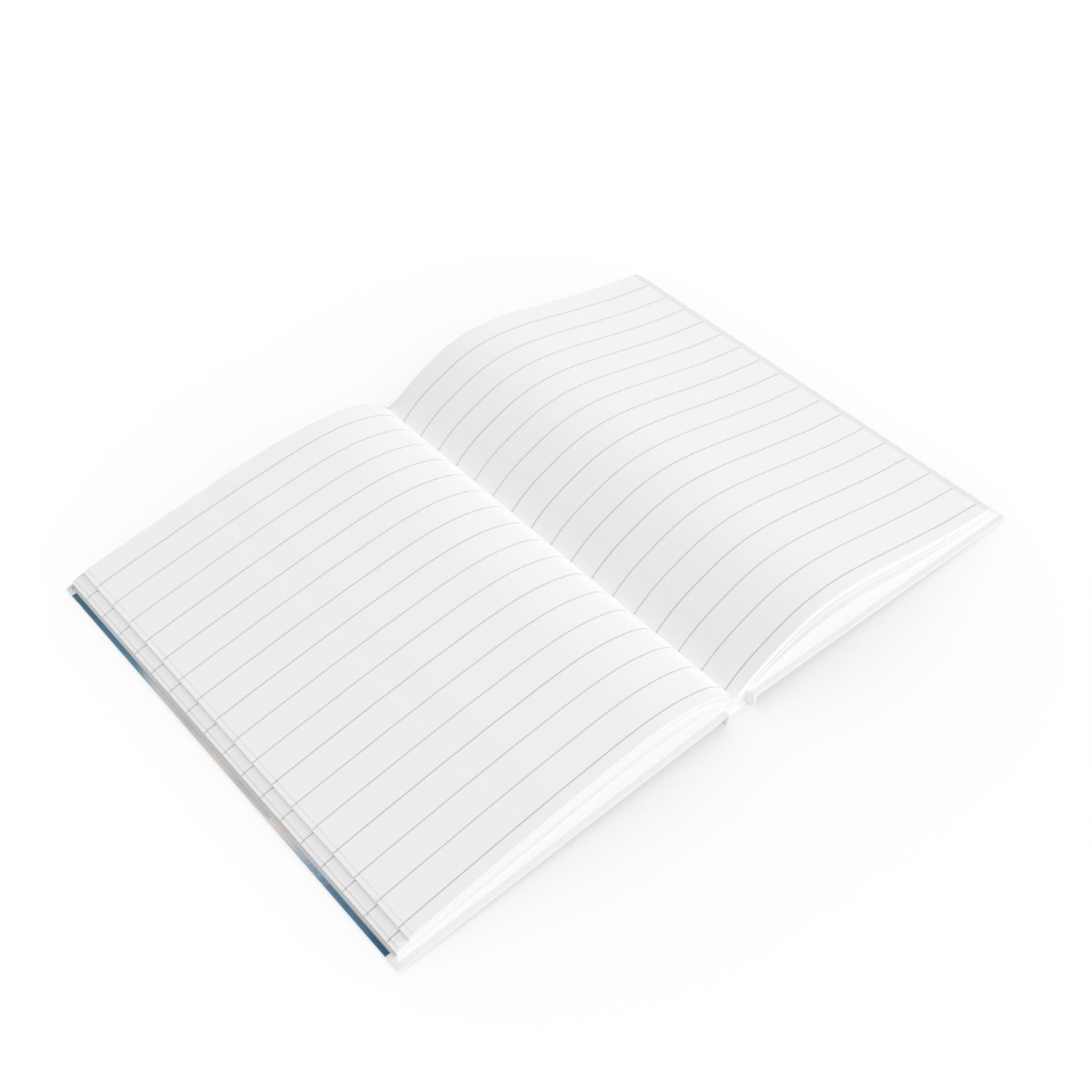 Serene Snowfall A5 Hardcover Journal – Tranquil Winter Design for Thoughtful Writing
