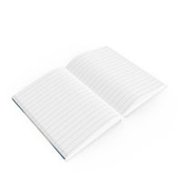Serene Snowfall A5 Hardcover Journal – Tranquil Winter Design for Thoughtful Writing