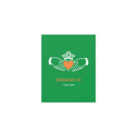 Fontaines DC - I Love You - Irish Claddagh (Tricolour)