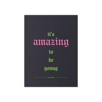 Fontaines DC - It's Amazing To Be Young (Black + Green + Pink)